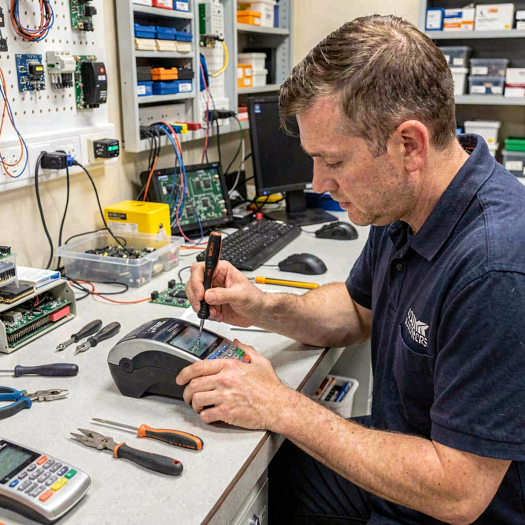 صاحب فروشگاه راضی از کارتخوان بورسیا شاپ