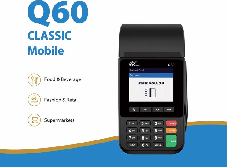 کارتخوان سیار pax Q60 (پکس q60)
