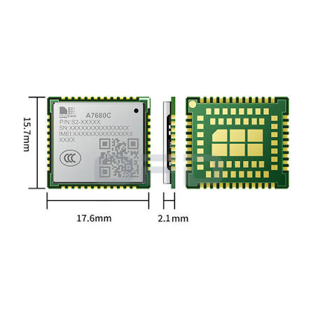 ماژول آنتن مدل4g/ A7680C برند SIMCOM